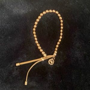 Michael Kors rose gold beaded bracelet worn a handful of times